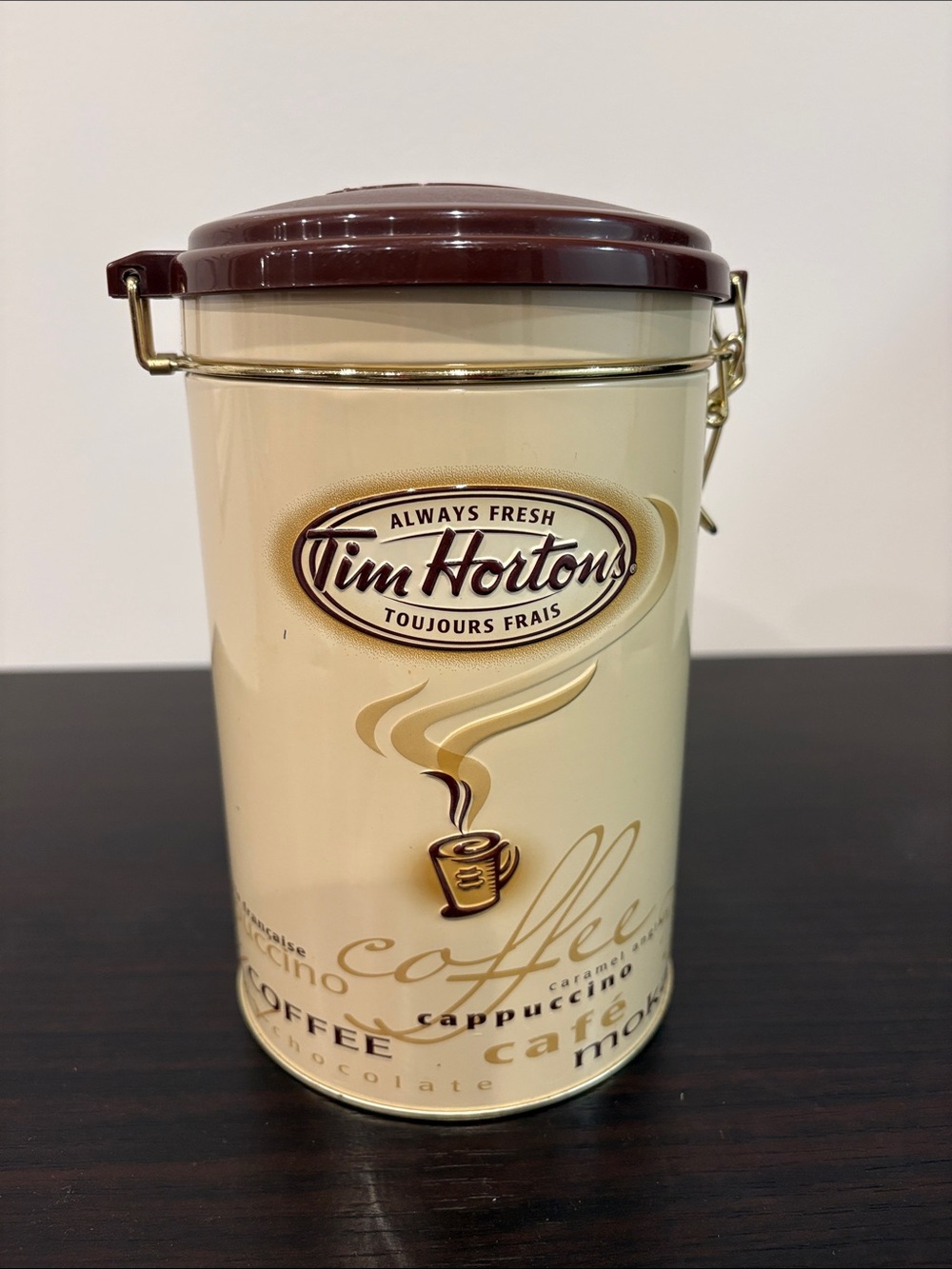 Vintage 2005 Tim Horton’s Limited Edition Coffee Canister